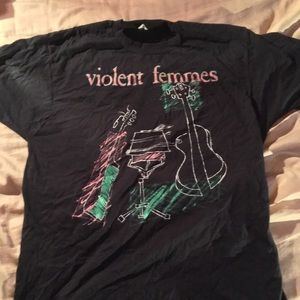 Original vintage 1989 violent femmes tour shirt.